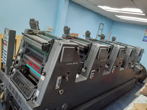 Maquina Offset Heidelberg Gto 52 5 Colores Al Color
