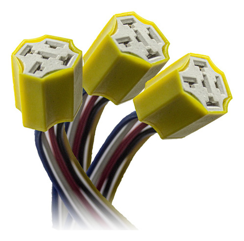 Conector Rele, Relay 5 Patas 12v 20-30amp.