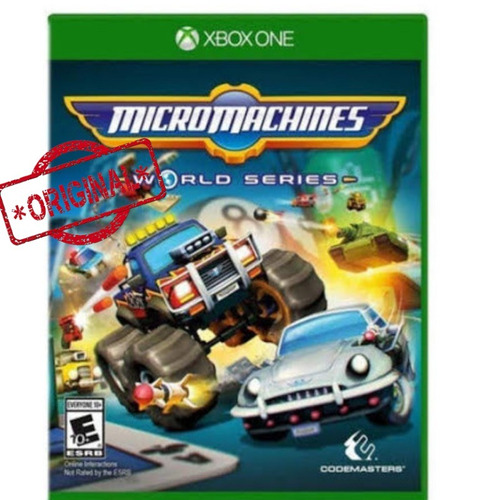 Jogo Mídia Física Micro Machines World Series - Xbox One