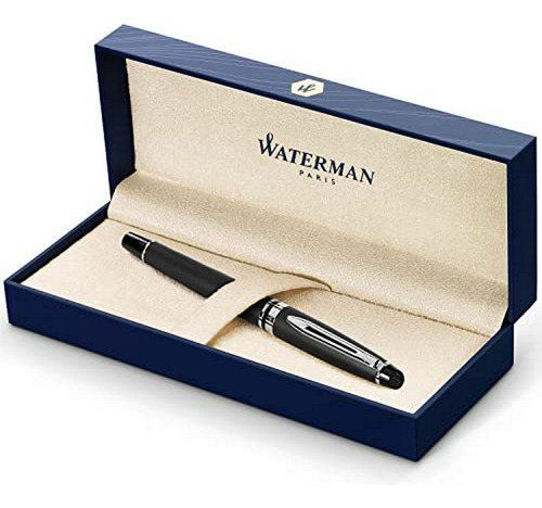 Pluma Waterman Expert Negro Materollerball