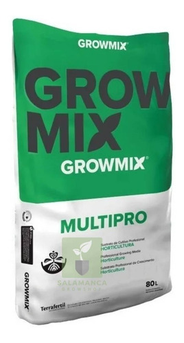 Sustrato Profesional Growmix Multipro 80 L / Salamanca Haedo