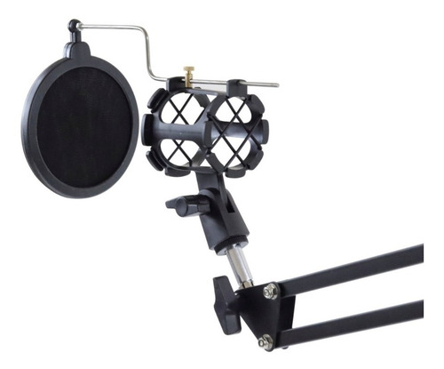 Base Brazo Soporte Microfono Estudio Profesional Podcast