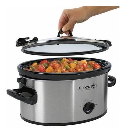 Olla De Cocción Lenta 6 Cuartos Crock-pot Sccpvl600-s