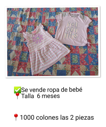 Se Vende Ropa De Bebé De 6 Meses