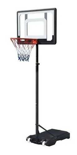 Tablero De Basket Con Poste Ajustable Juvenil Hasta 210 Cm