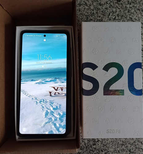 Samsung Galaxy S20 Fe 128 Gb 8 Gb Pant Y Bat New Samsung Ori Azul