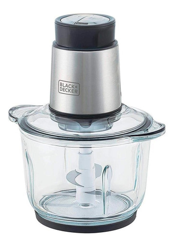 Mini Processador Black+decker 300w Inox - Mp300g