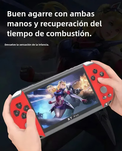 X7 Plus Dual Rocker Pantalla Grande Consola De Juegos De Man