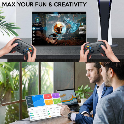 16 Monitor Portátil Oled, 3k 2880xhz 0.1ms Usb-c Hdmi Oled M