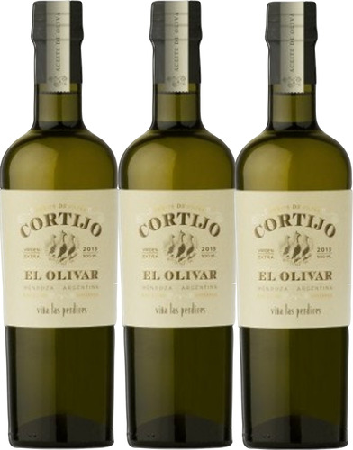 Aceite De Oliva Cortijo Las Perdices 500ml X3- Oferta Celler