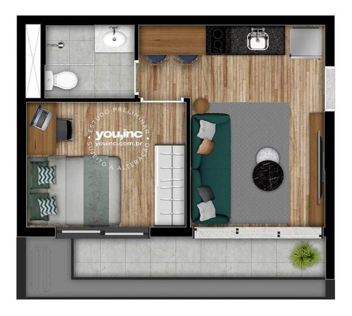Imagem 21 de 27 de Studio Residencial Para Venda, Pinheiros, São Paulo - St7095. - St7095-inc