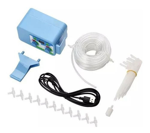 Kit Riego Automático Indoor Bomba De Agua Y Controlador 