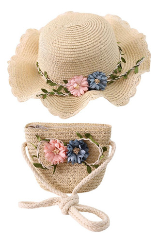 Sombrero For El Sol For Niños, Gorra De Playa, Bolso