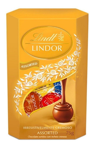 Lindt Lindor Bombones Surtidos 75 Gr. Origen Suizo