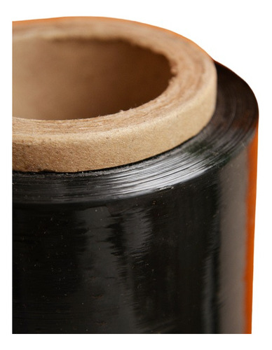 Rollo Film Stretch Virgen Negro 50cm 100% Cubritivo Caja X 6