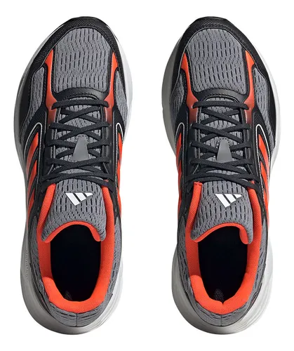 Tenis Running adidas Galaxy Star - Gris-naranja