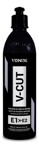 Composto Polidor Corte Premium Vhp V-cut 500ml Vonixx