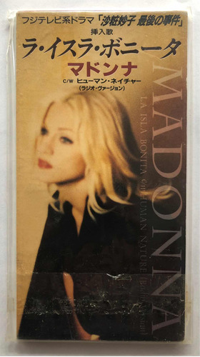 Madonna La Isla Bonita / Human Nature Cd Single Japonés