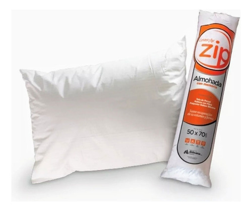 Almohada Inteligente Zip En Percal 180h