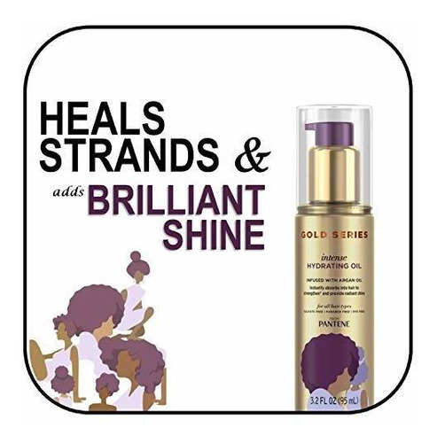 Tratamento Com Óleo Capilar Pantene, Hidratação Intensa Sem