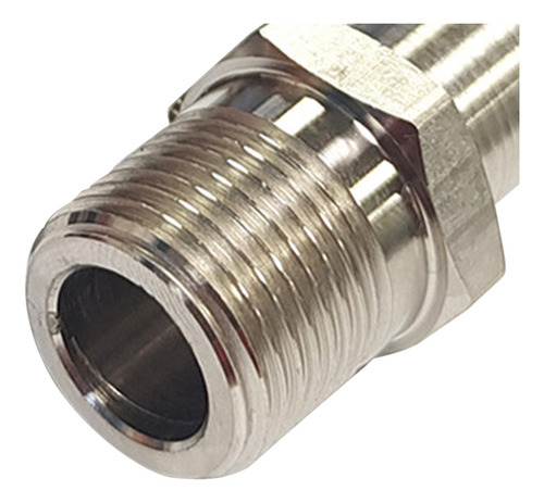 1/2 Npt A 5/8 Barb Conector Cromado Bomba De Agua Montaje