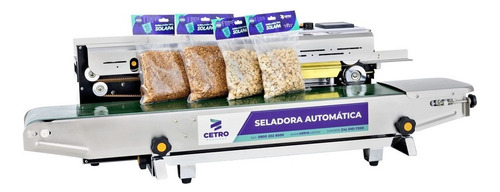 Seladora de sacos Cetro CASM 1000 cor inox