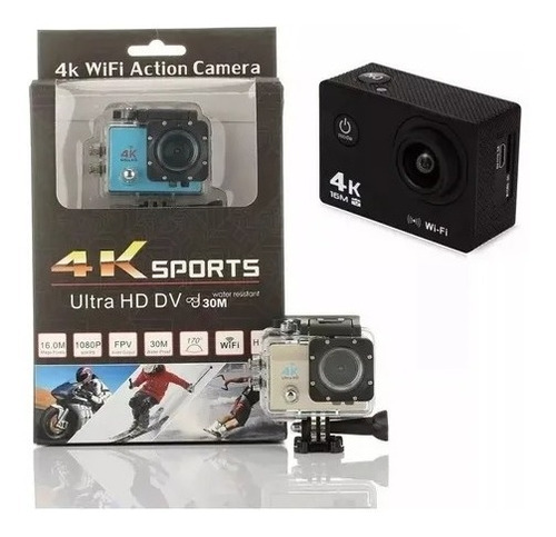 Camara Deportiva 4k Ultra Hd  Wifi 