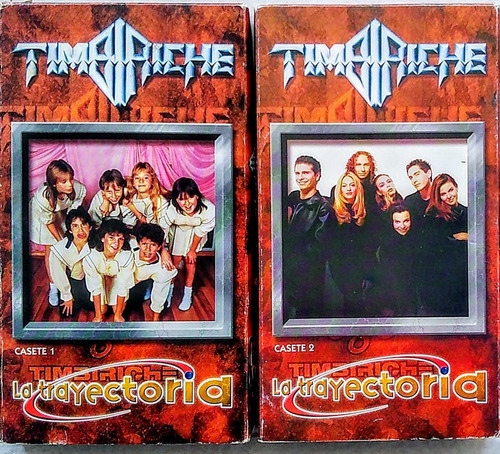 Imagen 1 de 2 de Timbiriche Video Vhs Doble La Trayectoria 1998