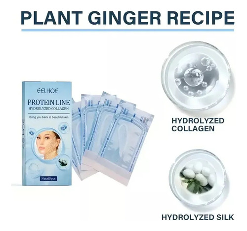 60 Hilos Colágeno Solubles Hidrolizado Absorbibles En Agua