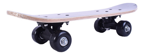 Skate Patineta Mini Doble Cola Lija Completa 