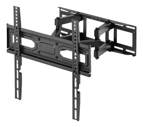 Soporte Para Tv 50 Pulgadas Movil 55 60 65 70 Doble Brazo Negro