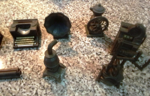 Colección Diferentes Piezas Sacapuntasvintage De Metal 10c/u (Usado)