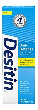 Crema Para Pañalitis Desitin Daily Defense Azul (136gr)