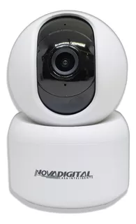 Câmera Segurança Wifi Inteligente Full Hd 360º NovaDigital CS355-A Alexa Google Tuya