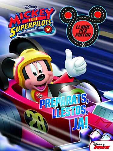 Mickey I Els Superpilots Llibre Per Pintar Preparats Llestos