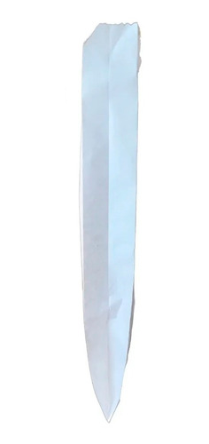 Imagen 7 de 10 de Bolsa Papel Kraft Blanco Bolsas Sacos 1 Kg 100 Unidades