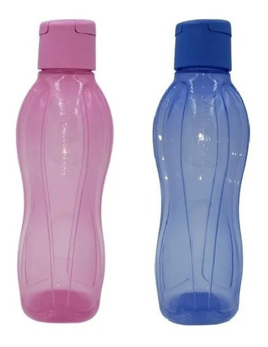 Botellas Agua Eco Twist 750 Ml Tupperware Kit 2  