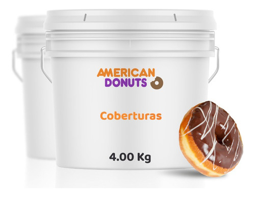 Icing Para Donas American Donuts 4 Kg - Cobertura Dulce