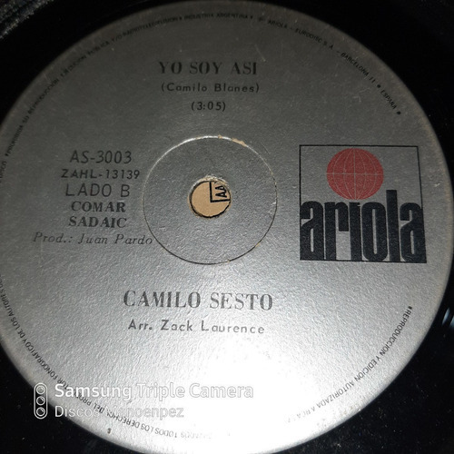 Simple Camilo Sesto Ariola 3003  C12