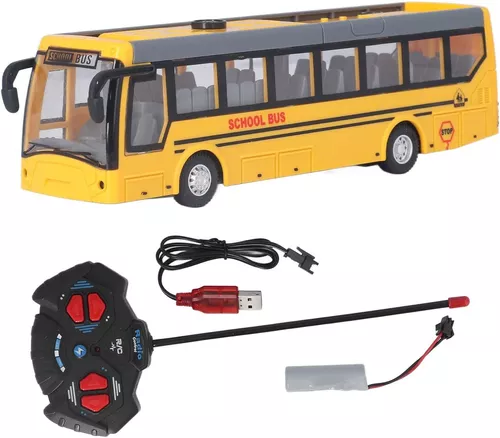 Brinquedo de ônibus escolar para crianças - 5 polegadas 2 conjunto