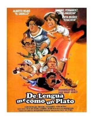 De Lengua Me Como Un Plato - Dvd