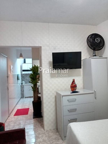 Imagem 3 de 6 de Kitnet Reformado | Gonzaguinha - S.v. | R$ 135 Mil Reais - 2863-81