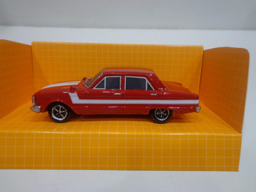 Ford Falcon Sprint Rojo Raya Blanca 1/43 Impecable Pieza