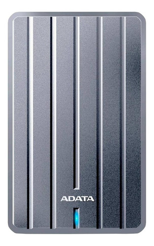 Imagen 1 de 4 de Disco duro externo Adata AHC660-1TU31-CGY 1TB titanio