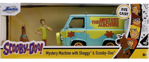 Vehiculo Mystery Machine With Shaggy & Scooby Doo Jada
