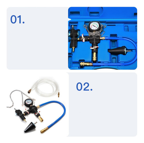 Kit De Herramientas Para Recarga De Refrigerante De Radiador