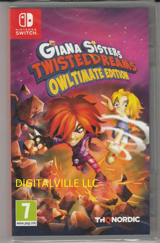 Giana Sisters Twisted Dreams Owltimate Edition Nintendo