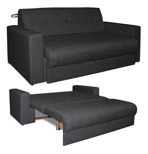 Sillon Sofa Cama 2 Plazas Queen Chenille Antidesgarro 