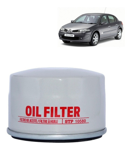 Filtro Aceite Para Renault Megane 1.6 K7m 1998 2003 Dohc 