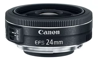 Lente Canon Ef-s 24mm F/2.8 Stm Nuevo En Caja + Funda